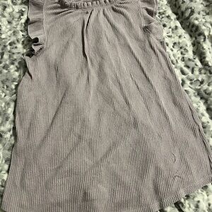 Ruffled Gray Skirt